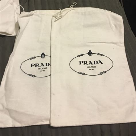 prada dust bag.